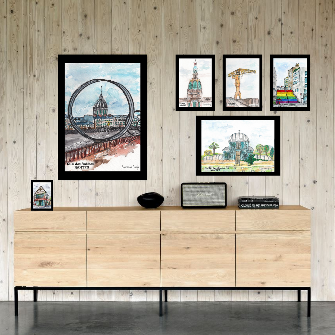 Nantes anneaux tour LU grue jaune escalier serre guingeutte buffet Ethnicraft Nantes anneaux tour LU grue jaune escalier serre guingeutte buffet Ethnicraft