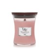 Woodwick moyenne bougie rose parfum 92068E zoom