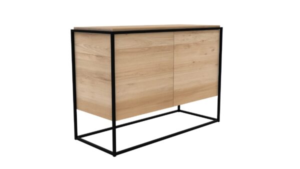 Buffet Monolit chêne pied métal Ethnicraft