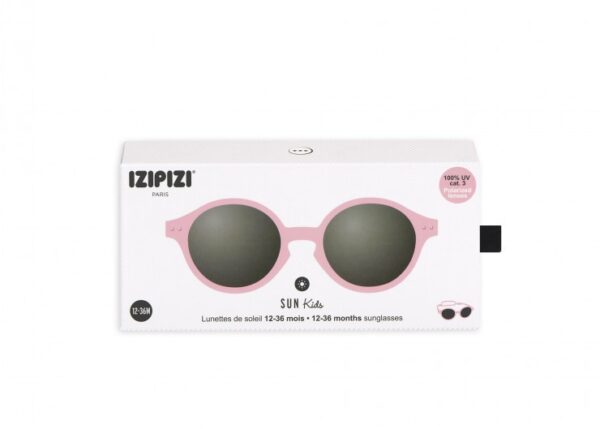 Lunettes SUN 12-36 mois Pastel Pink Izipizi