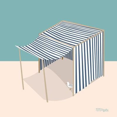 TentePlage bleue 11 19005