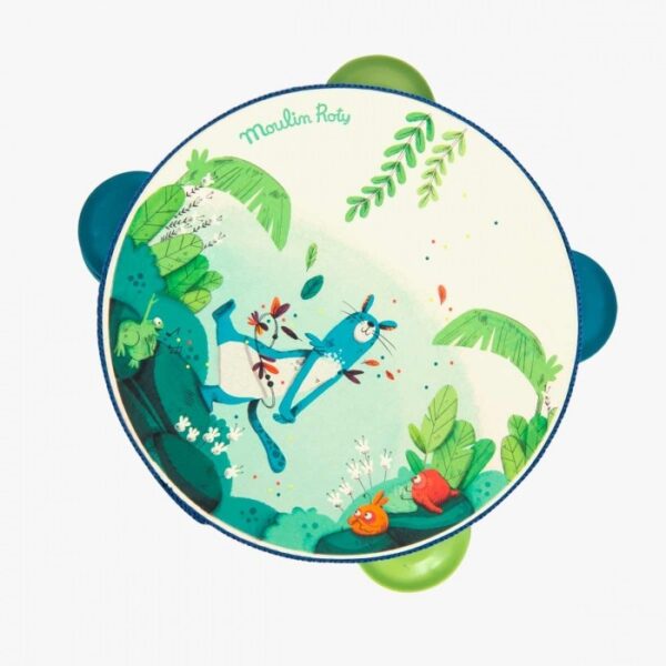 Tambourin DANS LA JUNGLE Moulin Roty