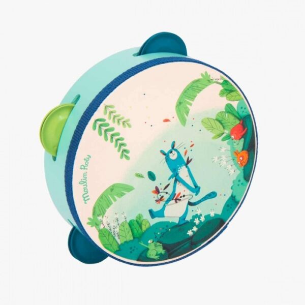 Tambourin DANS LA JUNGLE Moulin Roty