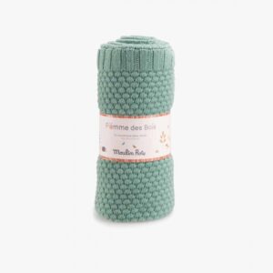 Couverture laine POMME DES BOIS Moulin Roty