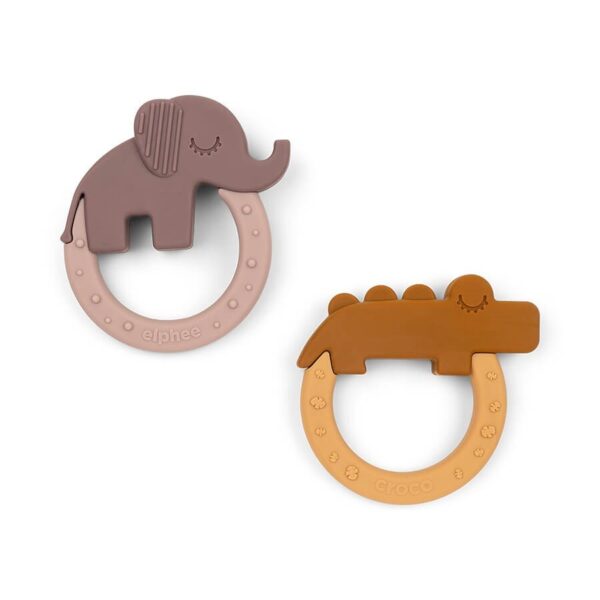 Jouets de dentition moutarde&poudre Done by Deer
