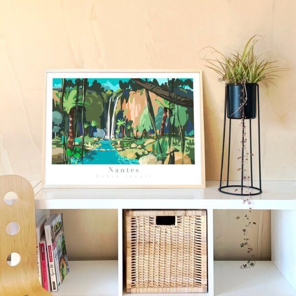 Affiche Jardin extraordinaire de Pitto Resco