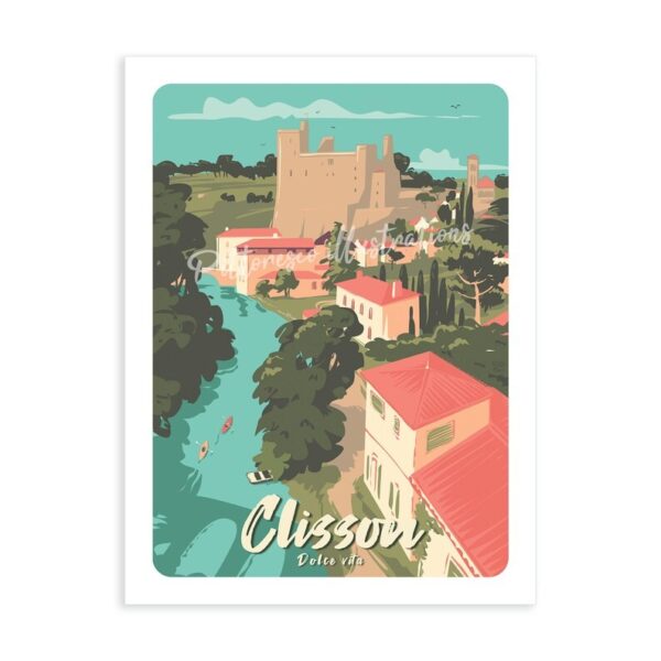 Affiche Clisson de Pitto Resco