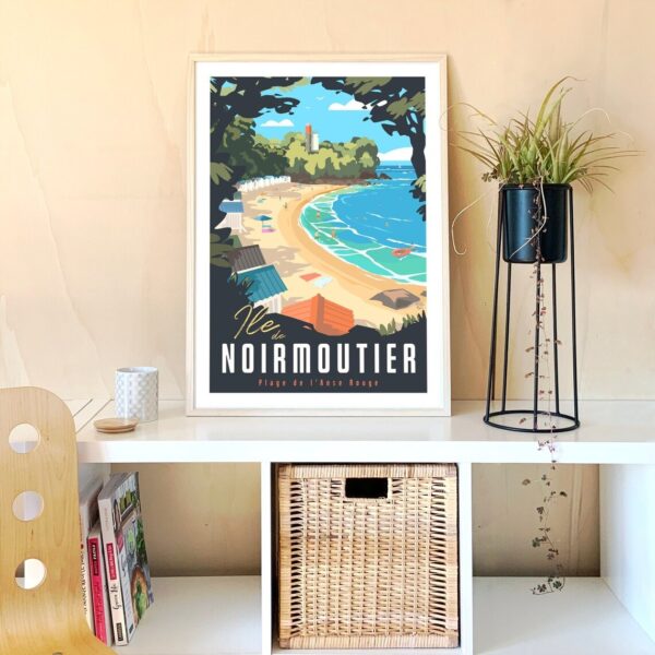 Affiche Noirmoutier de Pitto Resco