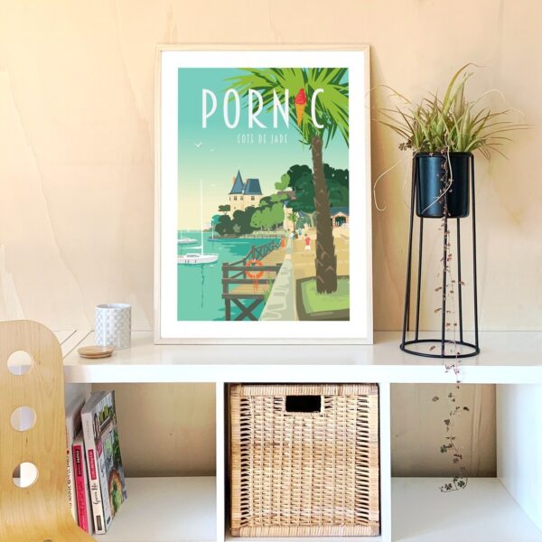 Affiche Pornic château de Pitto Resco