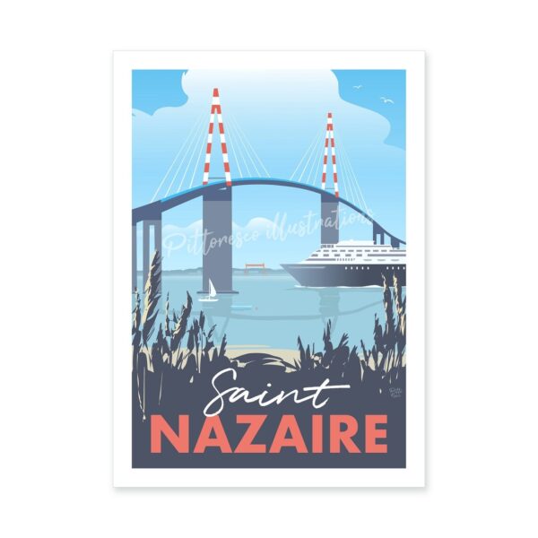 Affiche St Nazaire de Pitto Resco