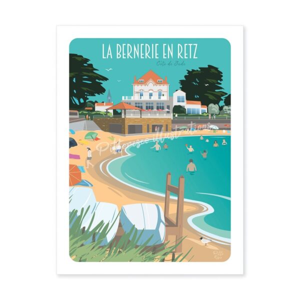 Affiche La Bernerie de Pitto Resco