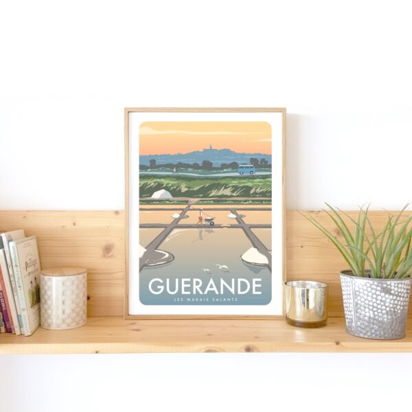 Affiche Guérande de Pitto Resco