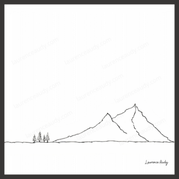 NB MONTAGNE 02 CARRE filigrane kawaï noir