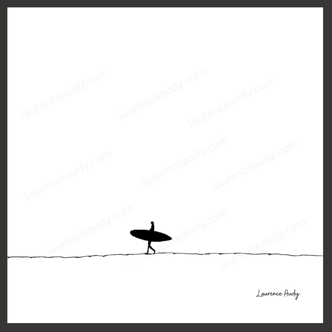 NB SURF 02 CARRE filigrane kawaï noir NB SURF 02 CARRE filigrane kawaï noir