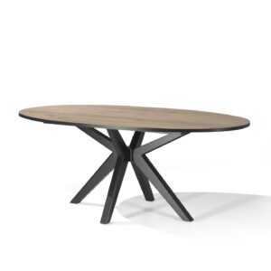 Table Roxanne ovale fixe Lievens