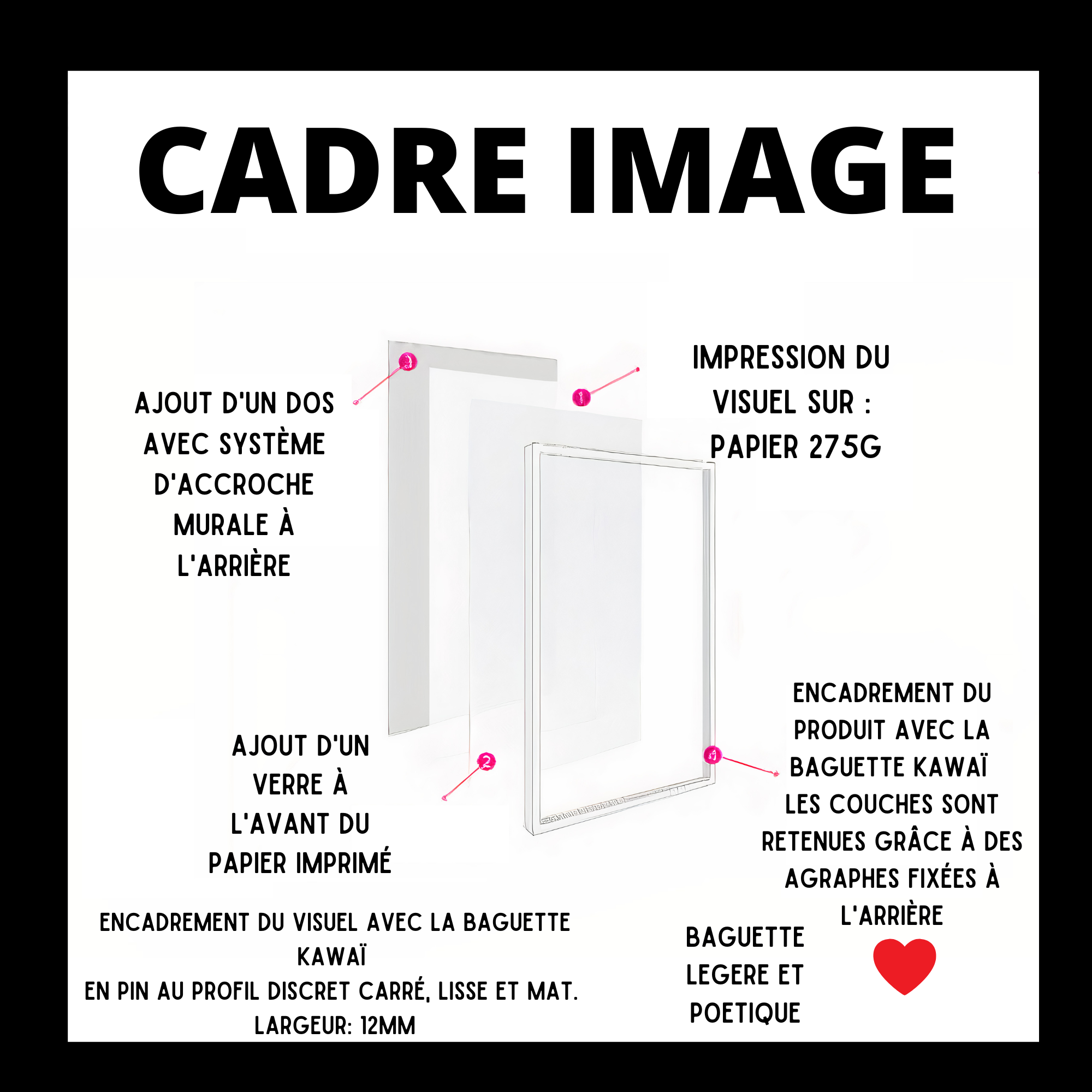 CADRE IMAGE KAWAï 3