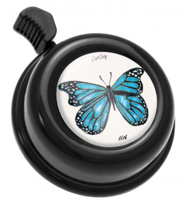 Sonnette Noire Papillon Liix