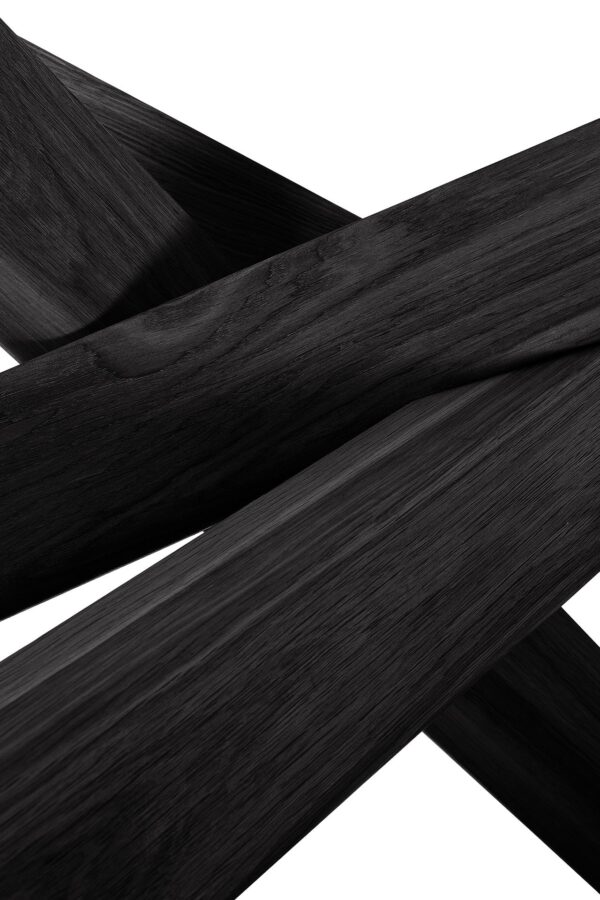 Table repas Mikado chêne noir Ethnicraft