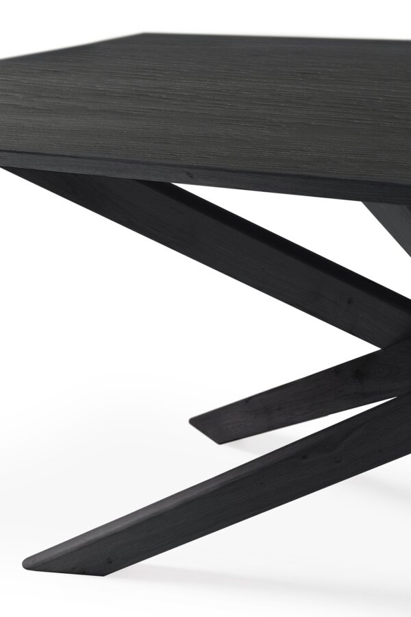 Table repas Mikado chêne noir Ethnicraft