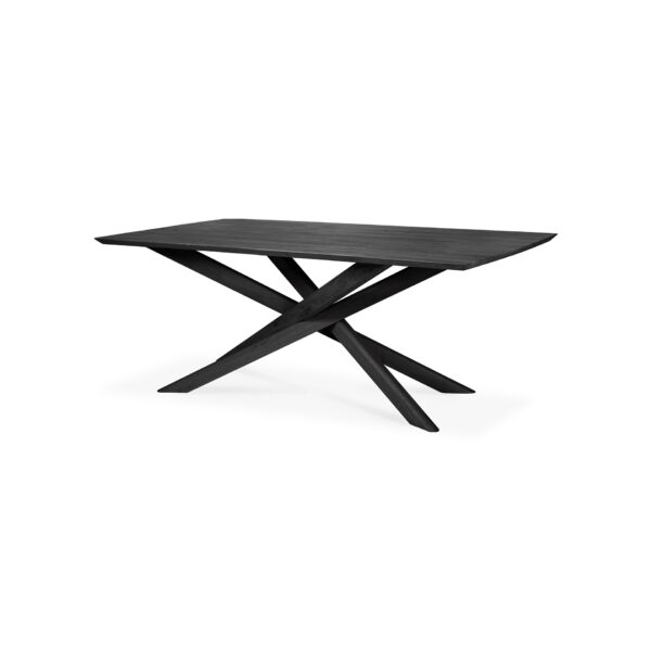 Table repas Mikado chêne noir Ethnicraft