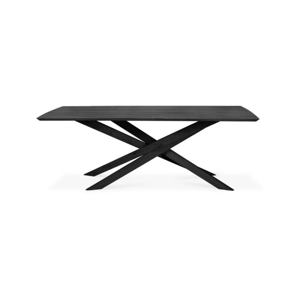 Table repas Mikado chêne noir Ethnicraft