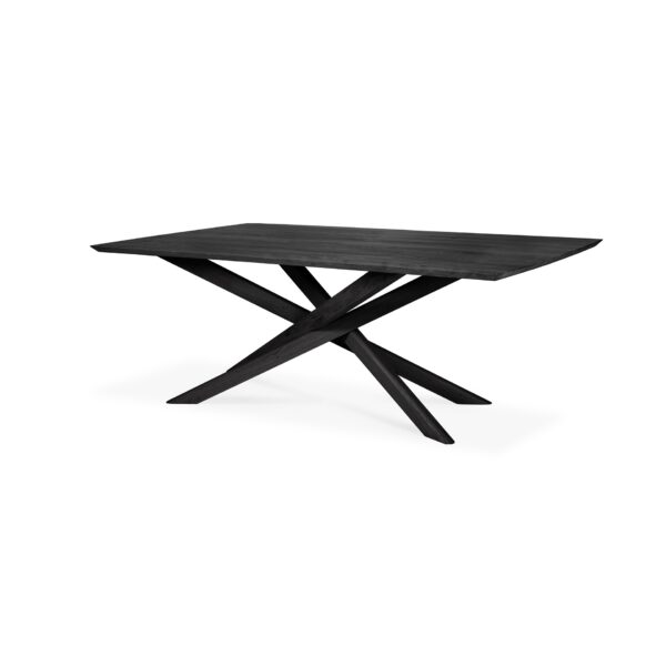 Table repas Mikado chêne noir Ethnicraft