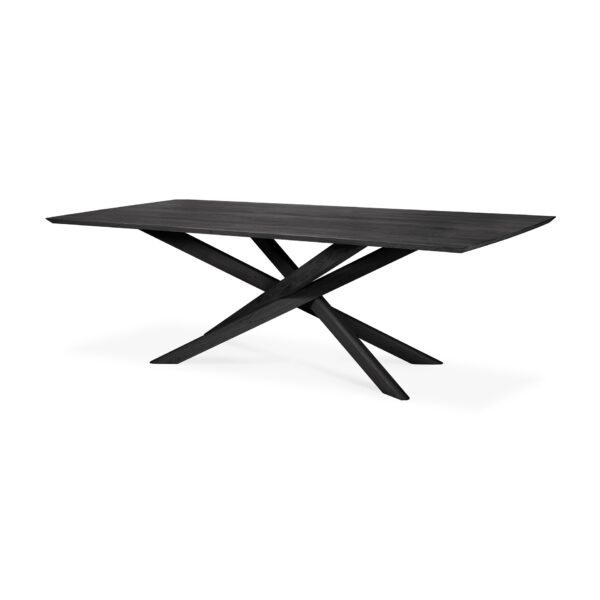 Table repas Mikado chêne noir Ethnicraft