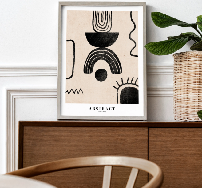 Affiche Abstract 02 Matcha Home Stgereon 2