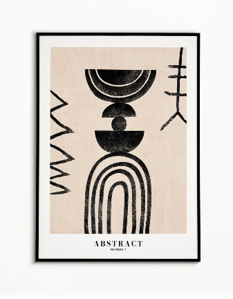 Affiche Abstract 03 Matcha Home Stgereon 1