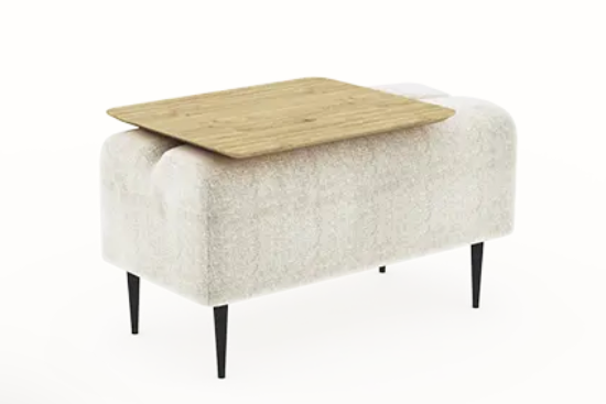 Pouf Monroe 1place Moonap Fama Home Stgereon Lyon109 Table Chene