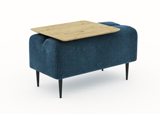 Pouf Monroe 1place Moonap Fama Home Stgereon Lyon47 Table Chene