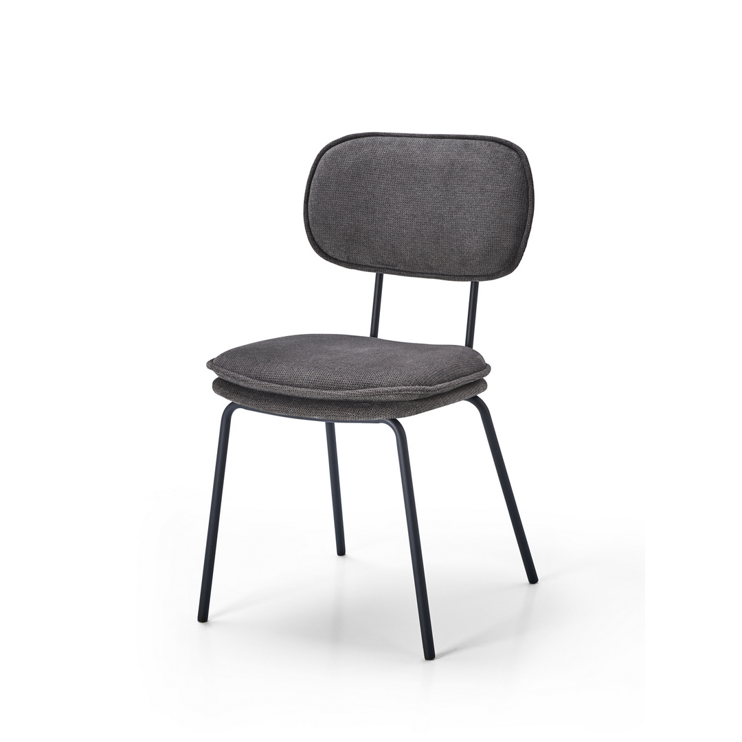 Chaise Honey Anthracite Couture