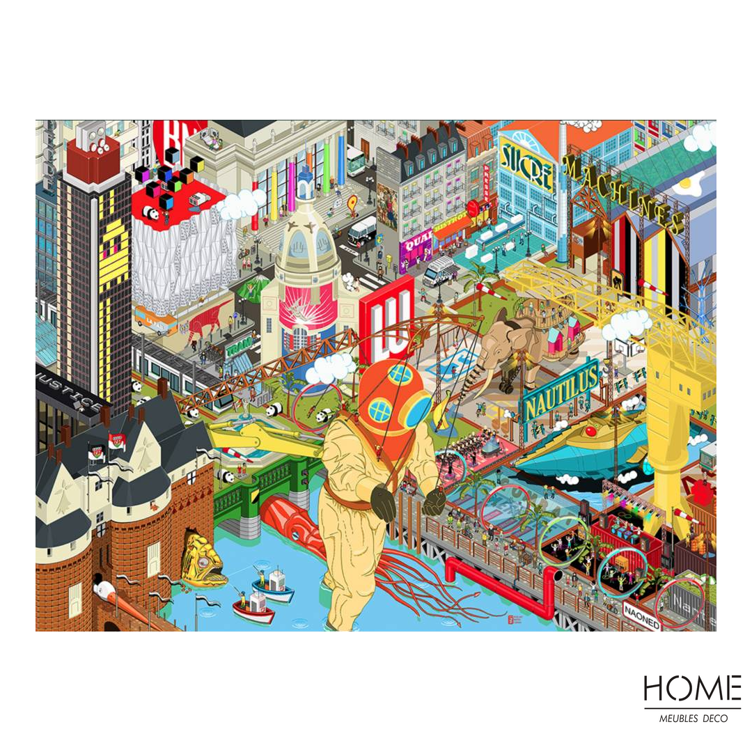 Nantes Pixelart Scaphandier