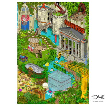 Nantes Pixelart Végétal